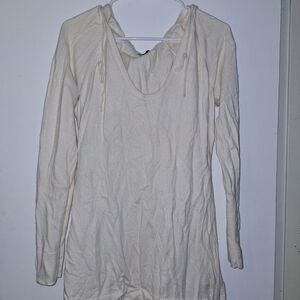 Shimera Cream Hooded Sweatshirt